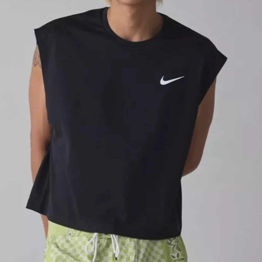 ❤️BUY 3 GET 1 FREE Nike UO Exclusive Cropped Swim Shirt,Color Black, S,M & L - Picture 5 of 13